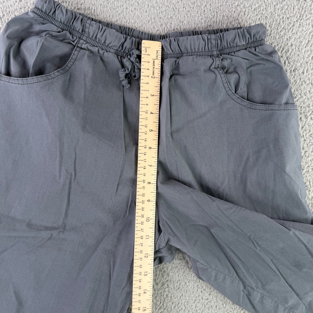 Be present Yoga Knickers Women Medium Gray Agility Capri Pants Made in USA - Picture 9 of 11